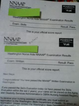 Here is the proof! I passed both examinations! :)